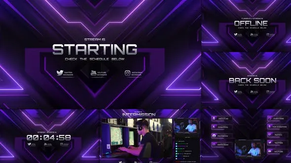 Stream Gaming Pack 51621401 Videohive