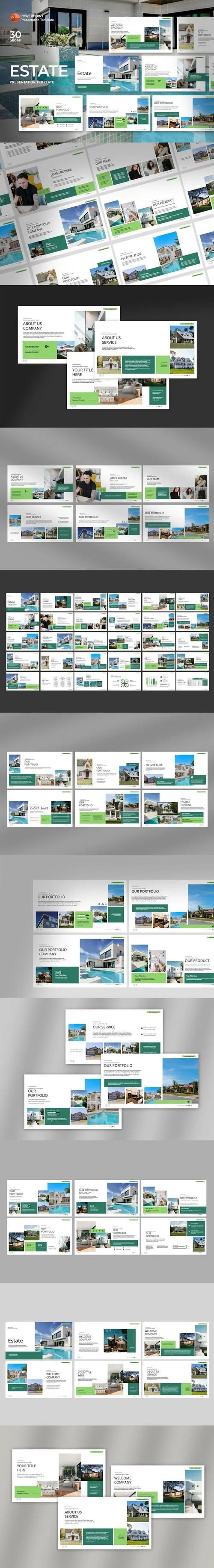 Real Estate Powerpoint Template