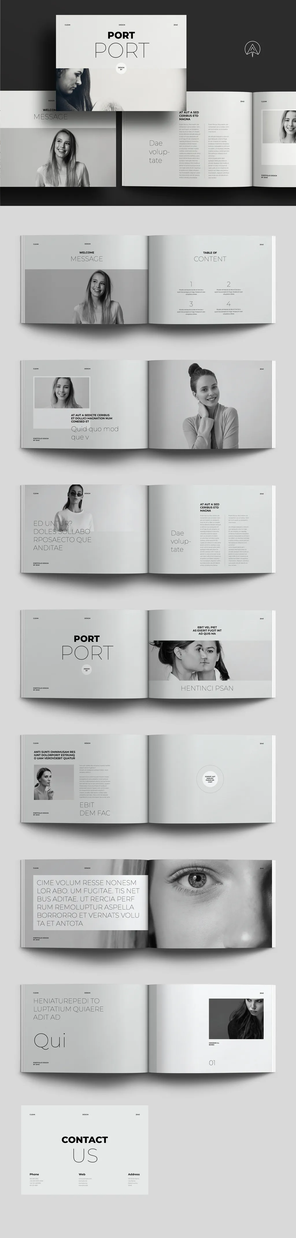 Adobestock - Portfolio Landscape Template 717900857