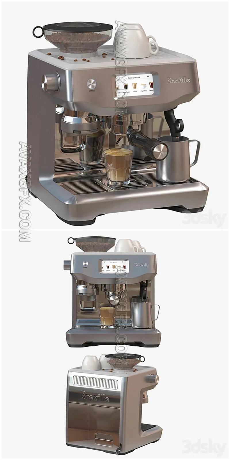 Breville the Oracle Touch - 3D Model