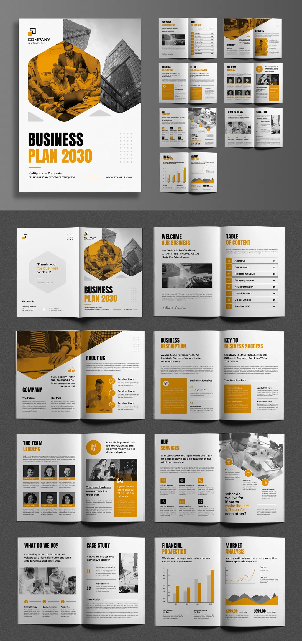 Adobestock - Business Plan Layout 723806307