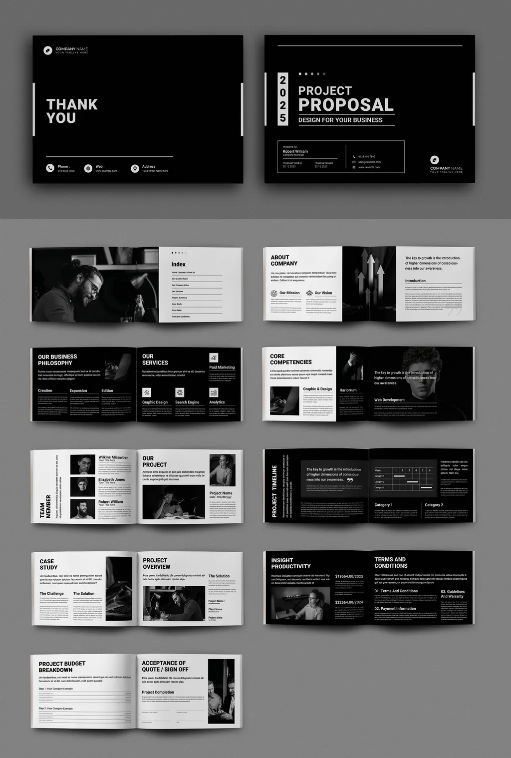 Adobestock - Project Proposal Template 735682592