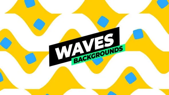 Waves Backgrounds 51813504 Videohive