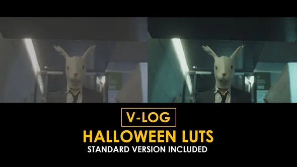 V-Log Halloween and Standard LUTs 51433926 Videohive
