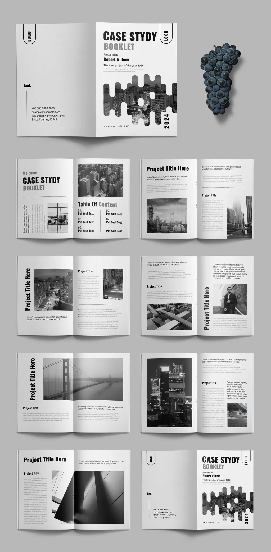 Adobestock - Case Study Booklet Layout 721273614