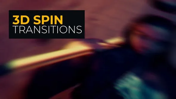 3D Spin Transitions | After Effects 51905404 Videohive