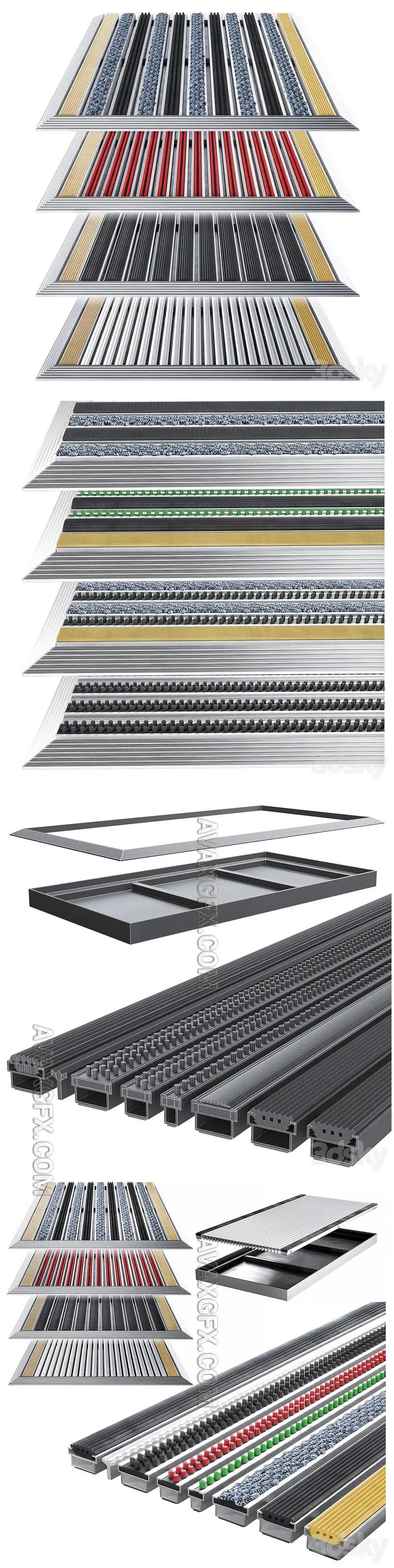 Aluminum mudguards 2 - 3D Model