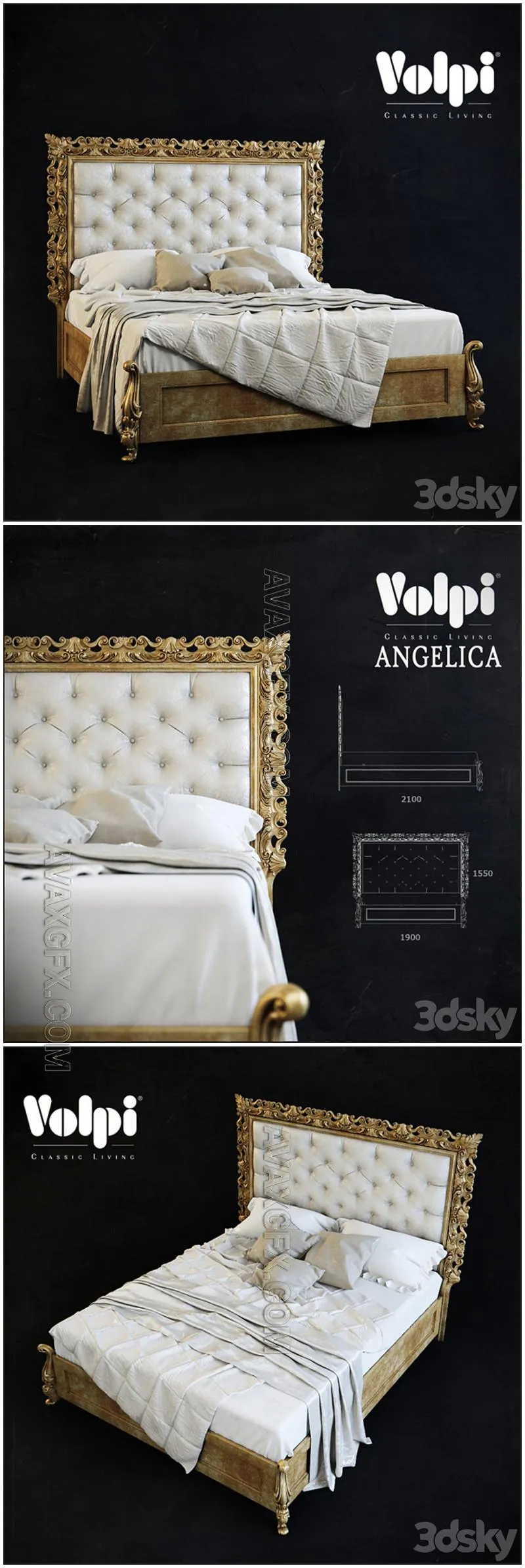 Volpi - Angelica - 3D Model