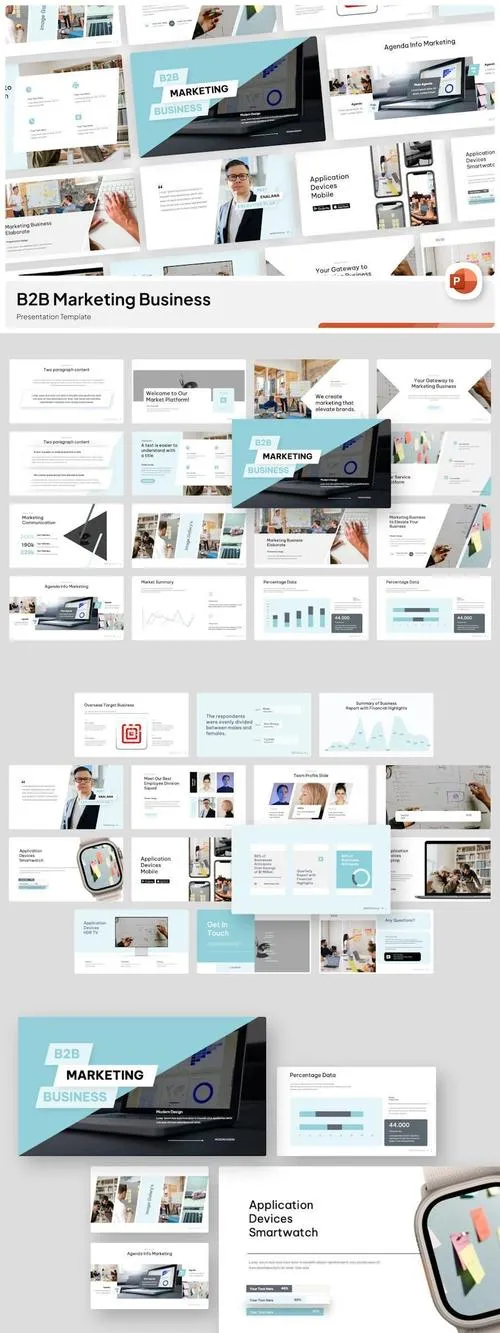 B2B Marketing Business PowerPoint