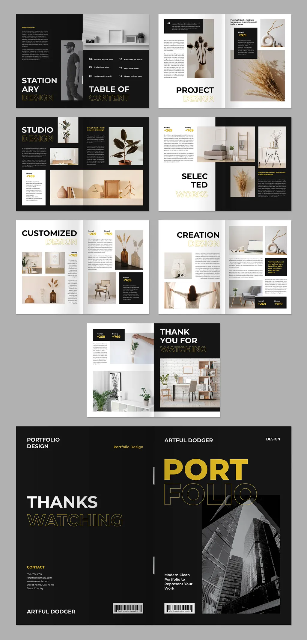 Adobestock - Portfolio Template 717867193