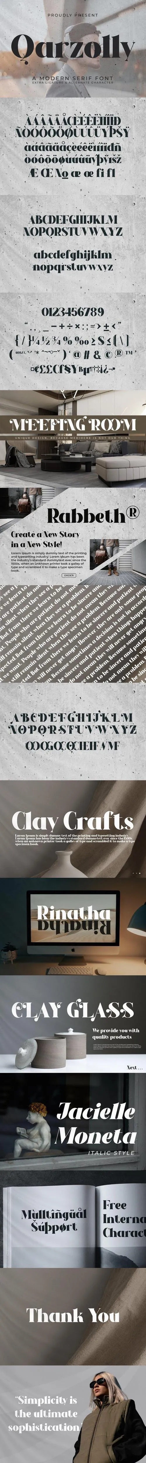 Qarzolly Font