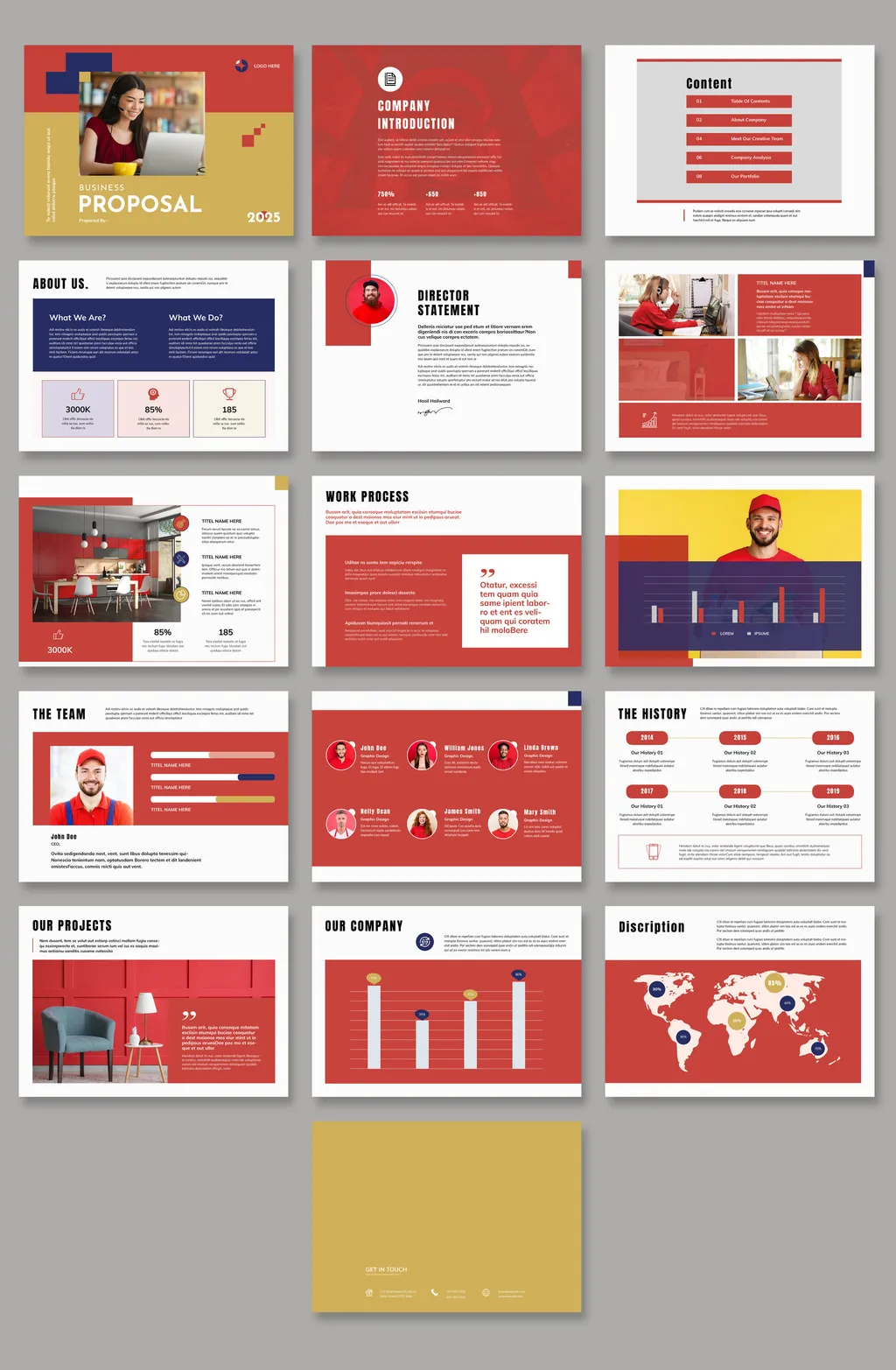 Adobestock - Business Proposal Template 716563878