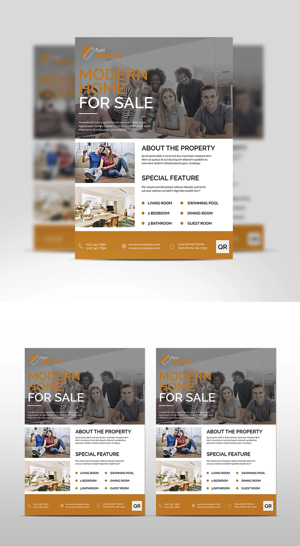 Adobestock - Flyer Layout 715622321