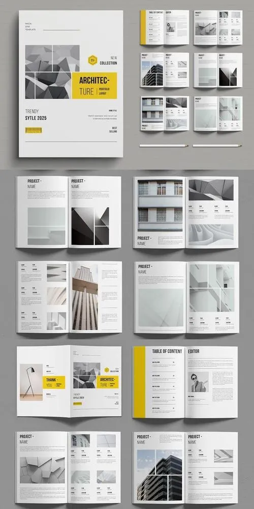 Architecture Portfolio Layout