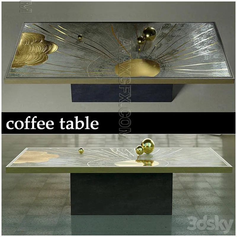 Soffee table - 3D Model MAX
