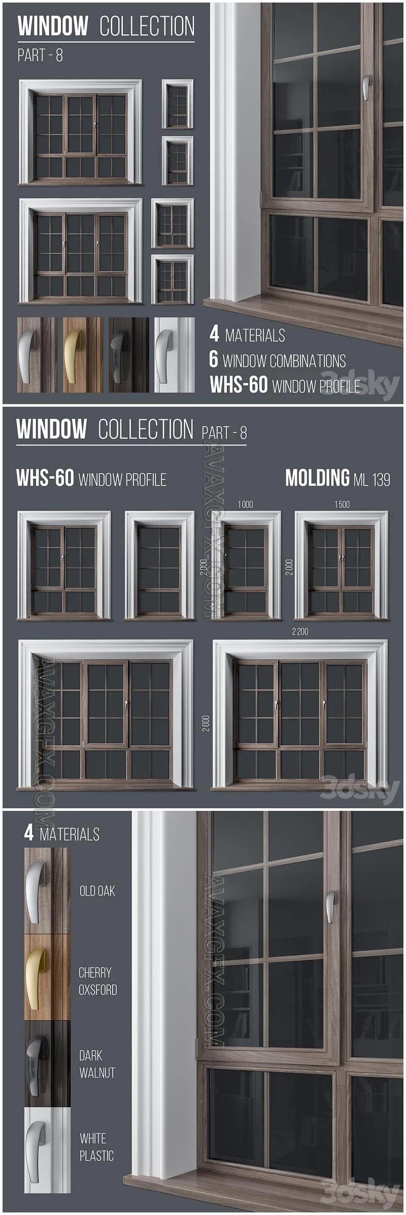 Window Collection Part 8 - 3D Model