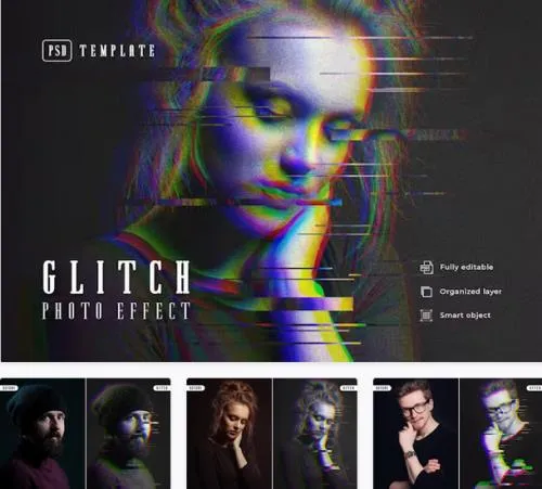 Glitch Photo Effect - CF4YVZB
