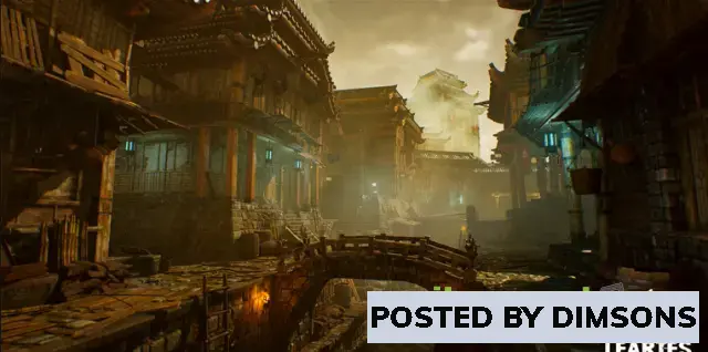 Unreal Engine Environments Asian Canal Environment + ULAT v5.3