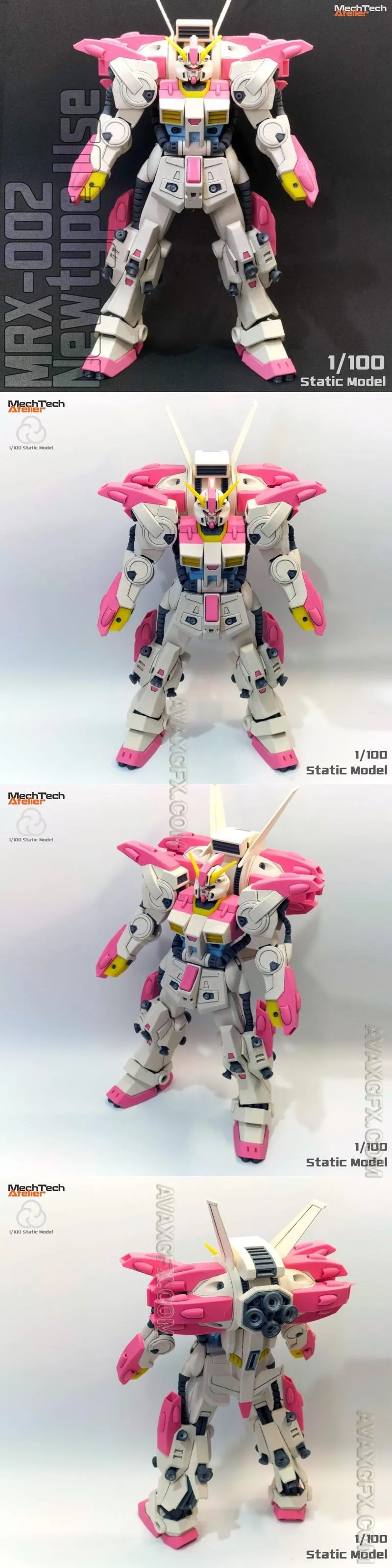 MRX-002 Newtype Use Prototype Gundam - STL 3D Model