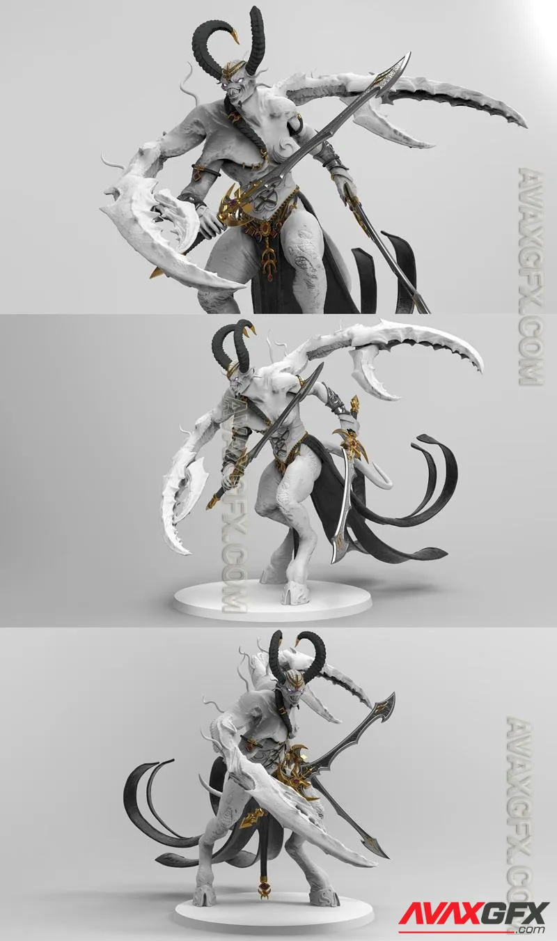 En'kari The Arch Tempter - STL 3D Model