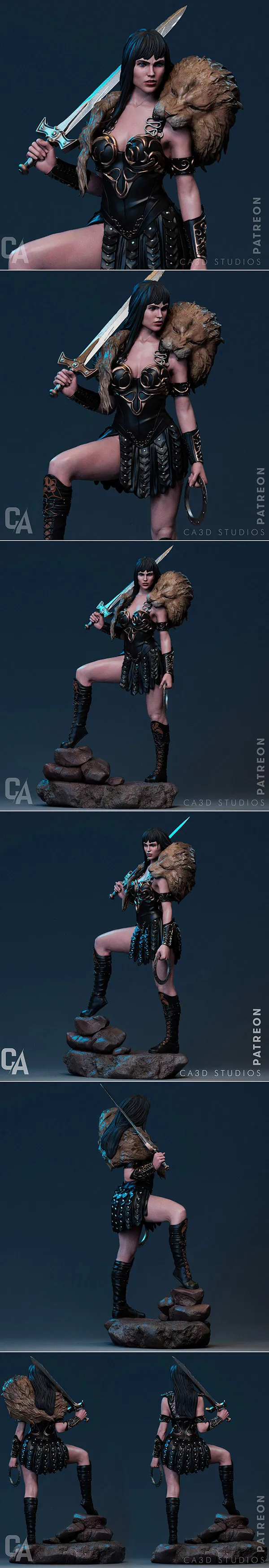 Ca 3d Studios – Xena – 3D Print