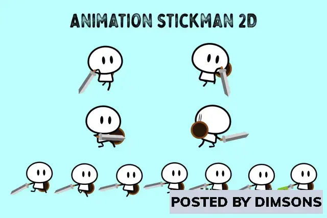 Unity 2D Hero Stickman 2D v1.0