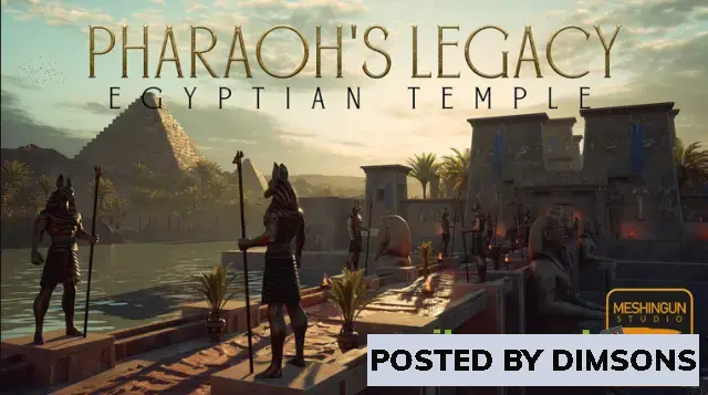 Unreal Engine Environments Pharaoh's Legacy: Egyptian Temple Megapack v5.3