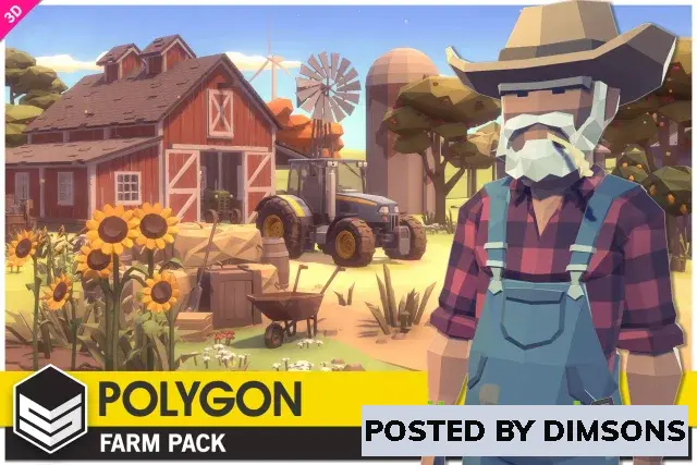 Unity Asset - POLYGON Farm - Low Poly 3D Art by Synty v1.6