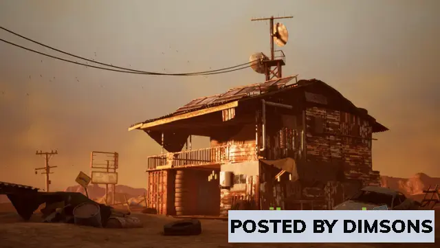 Unreal Engine Environments Post Apocalyptic Desert Environment + ULAT ( Abandoned Desert / Desert...