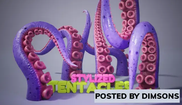 Unreal Engine Characters Stylized Tentacles (Animated) v4.27+