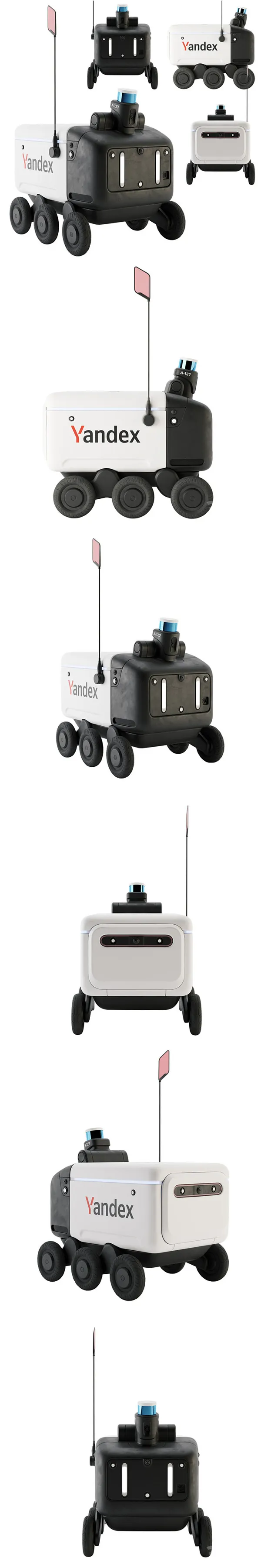 Yandex rover V3 3D Model