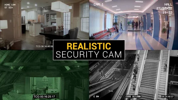 Realistic Security Cam | After Effects 52193020 Videohive