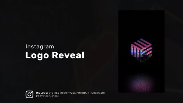 Logo Reveal Vertical Reel 52287463 Videohive