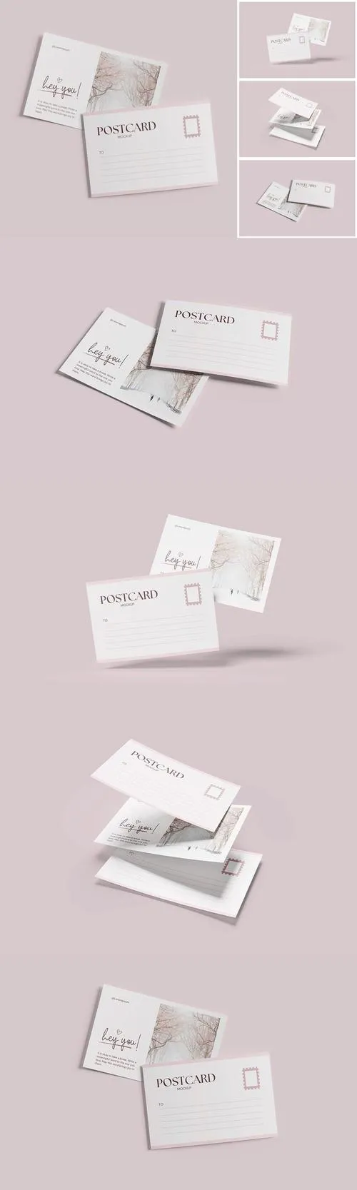 Postcard Mockup