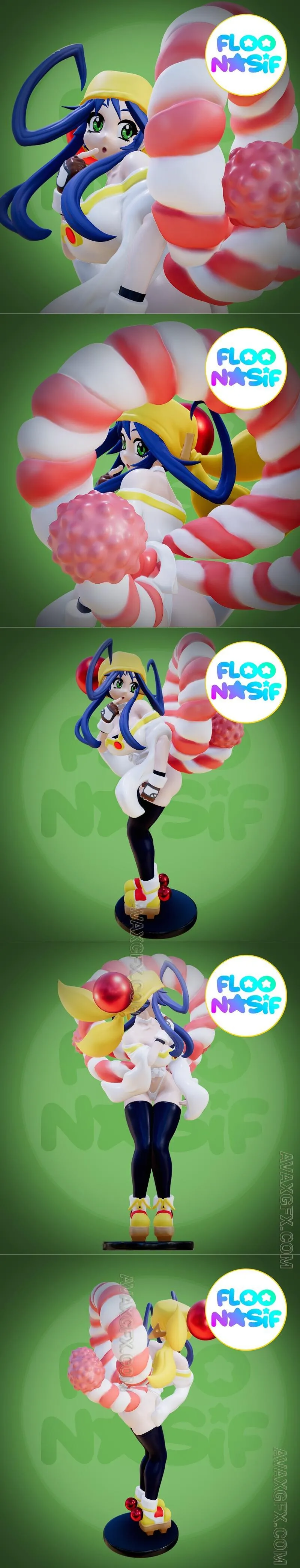 Lima Saber Marionette - Floonasif - STL 3D Model