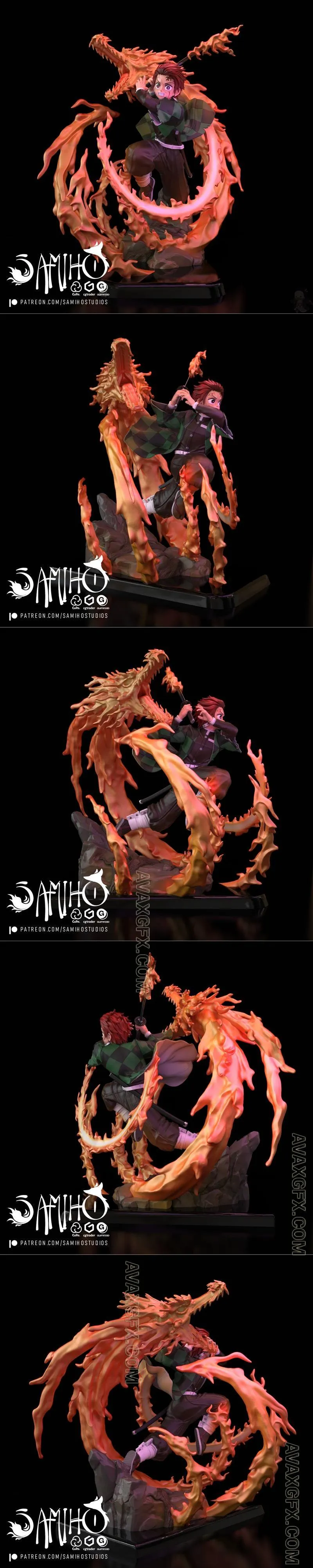 Samiho Studios - Tanjiro - STL 3D Model