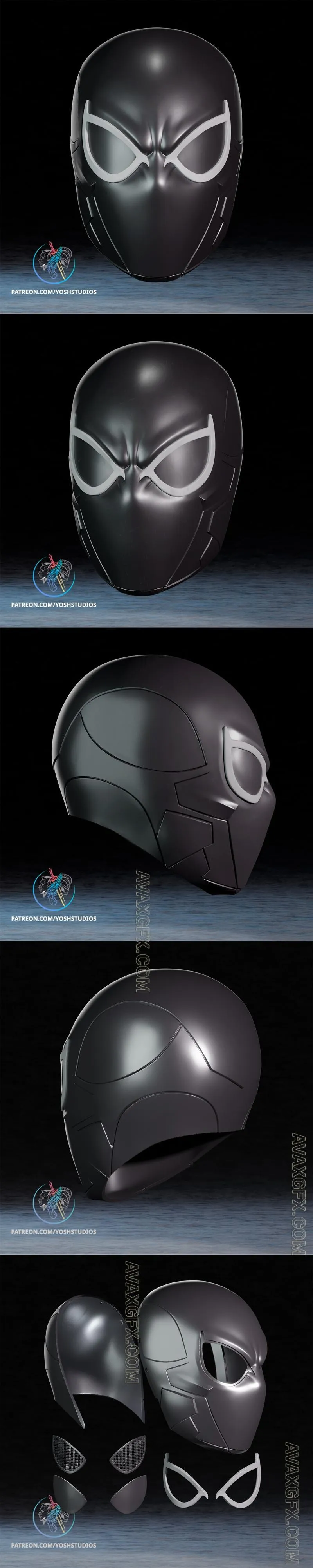Agent Venom Spiderman 2 - STL 3D Model