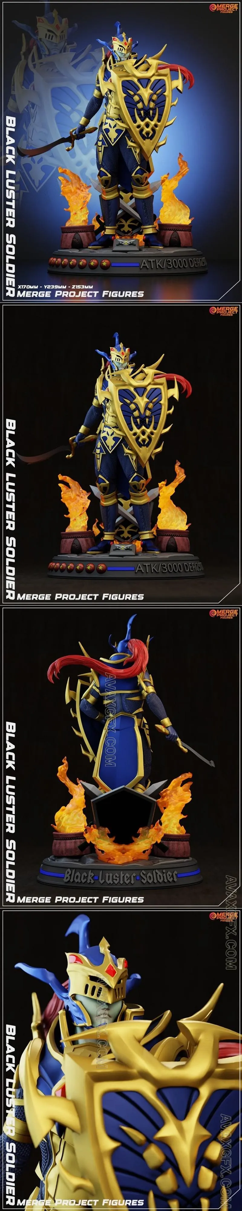 Merge Project Figures - Black Luster Soldier - STL 3D Model