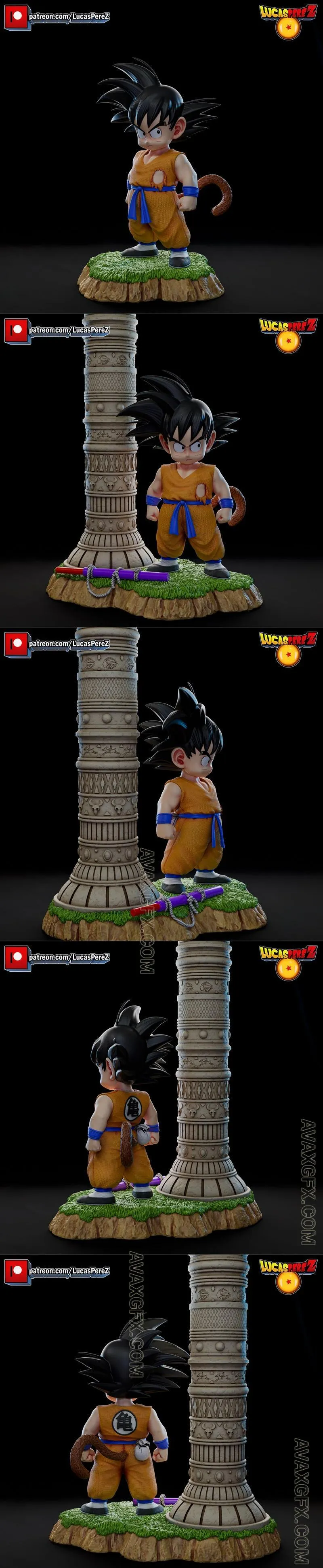 Lucas Perez – Especial Kid Goku 2024 - STL 3D Model
