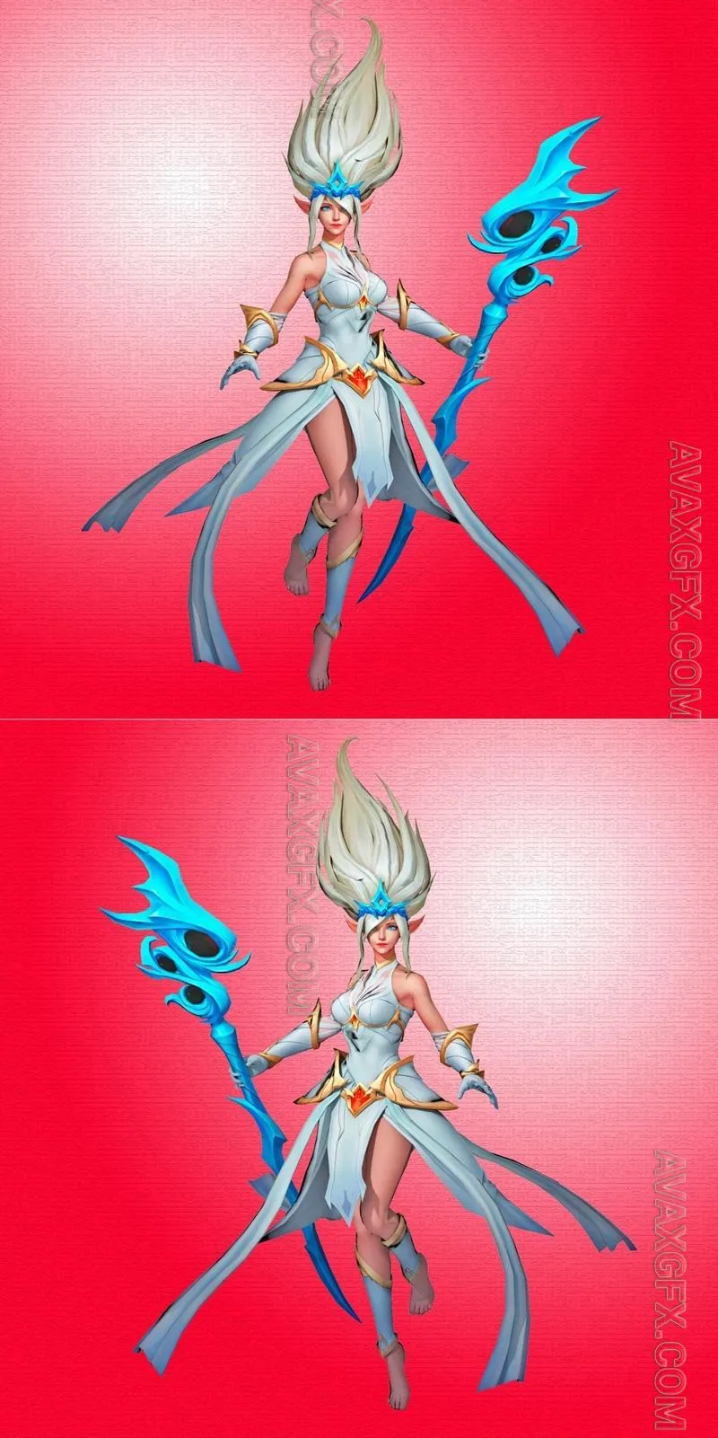 League of Legends Janna - STL 3D Model
