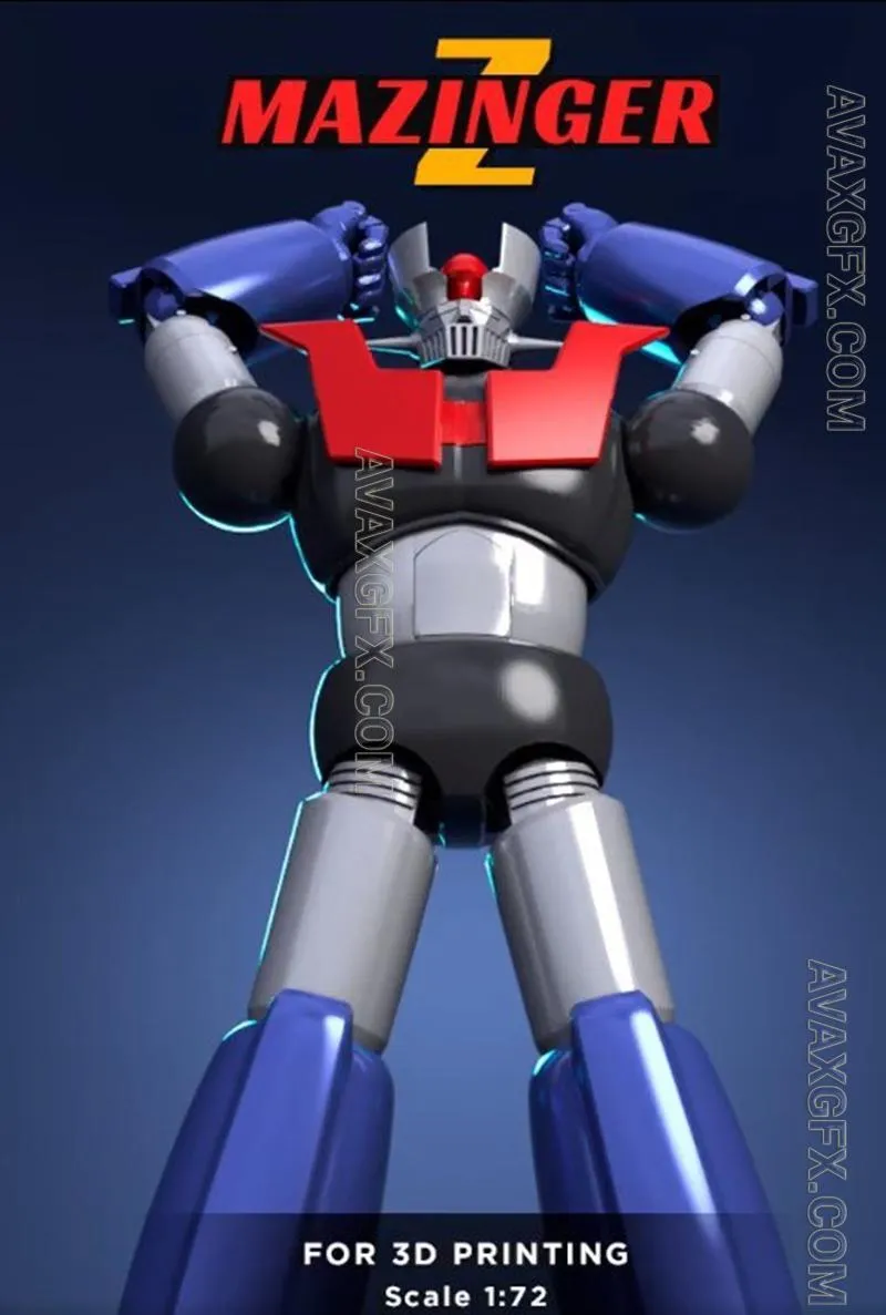 Mazinger Z - STL 3D Model