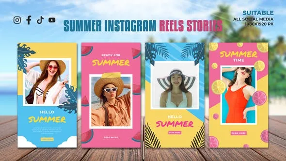 Summer Instagram Reels Stories 52139394 Videohive