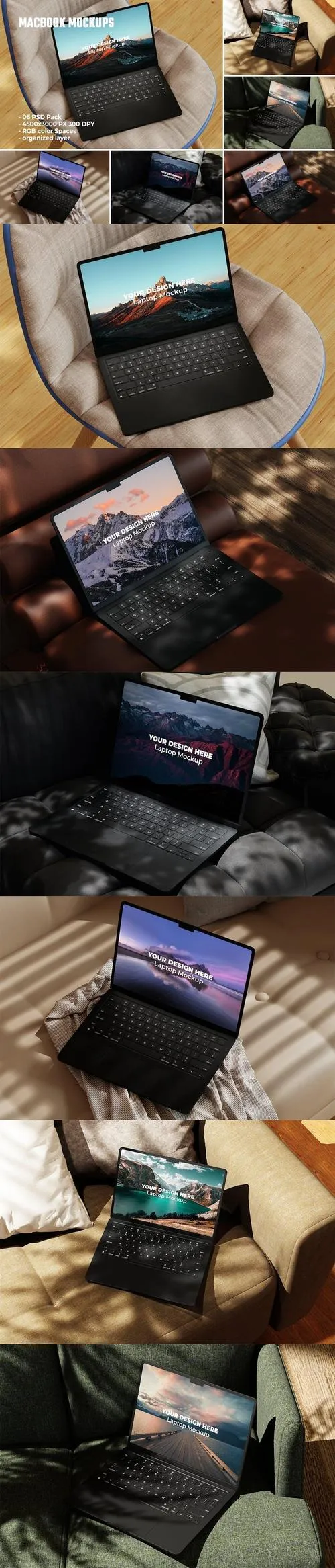 Macbook Mockups