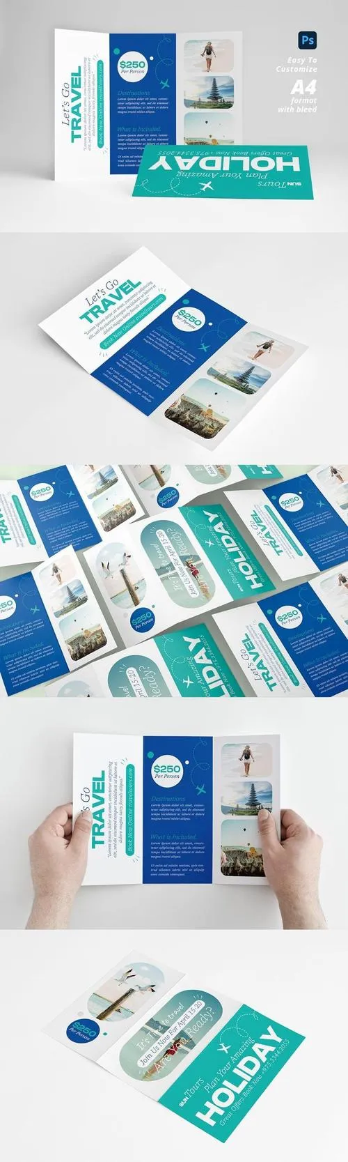 Travel Trifold Brochure BCDKS6B