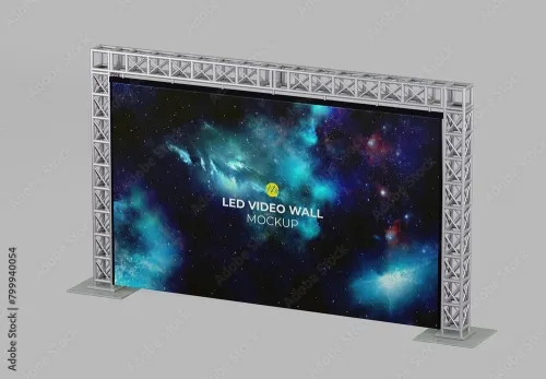 Event Led Video Wall Mockup 799940054