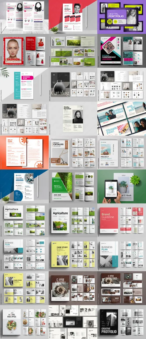 30 Indesign Templates Bundle 18