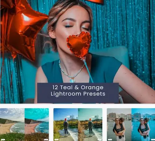 12 Teal & Orange Lightroom Presets - LX569SP