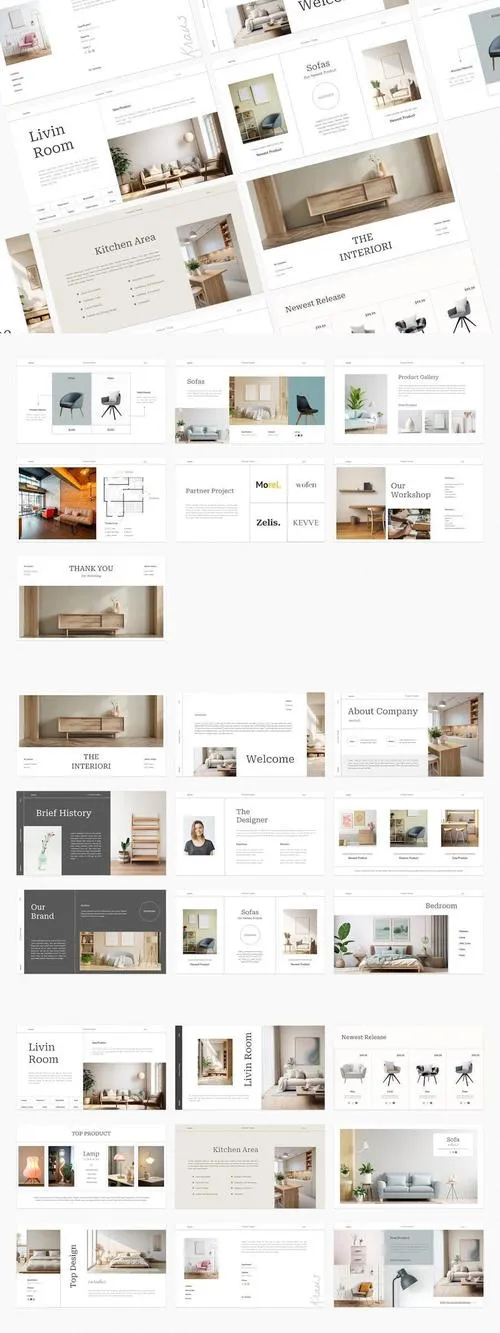 Interiori Powerpoint Template