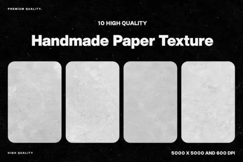 10 Handmade Paper Textures - ZMYD6YB