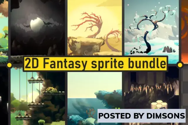 Unity 2D 2D Fantasy sprite bundle v1.7